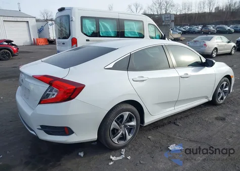 2020 Honda Civic Lx из США, поврежденный, VIN 2HGFC2F61LH560877